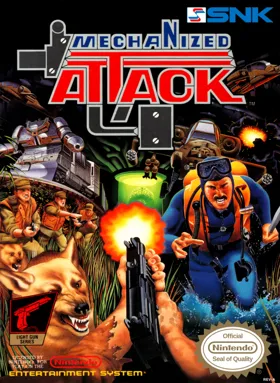 Mechanized Attack (USA) box cover front